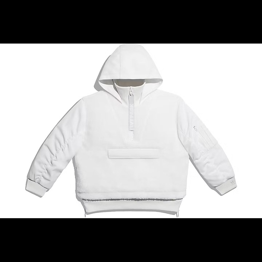 Ivy Park White sherpa sweatshirt